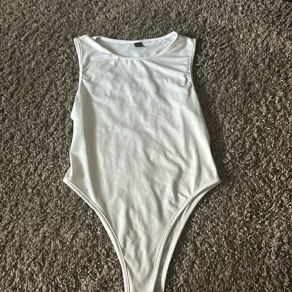 White Tank Top- Petite